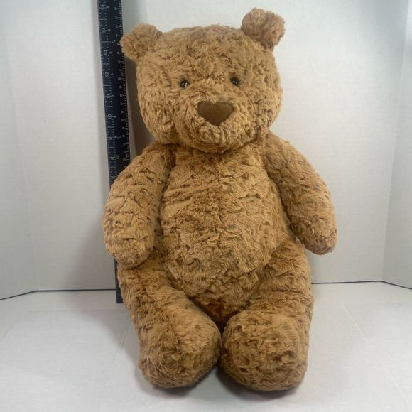 HUGE BNWT JELLYCAT BARTHOLOMEW BEAR Teddy Bear Great Gift - Picture 6 of 12